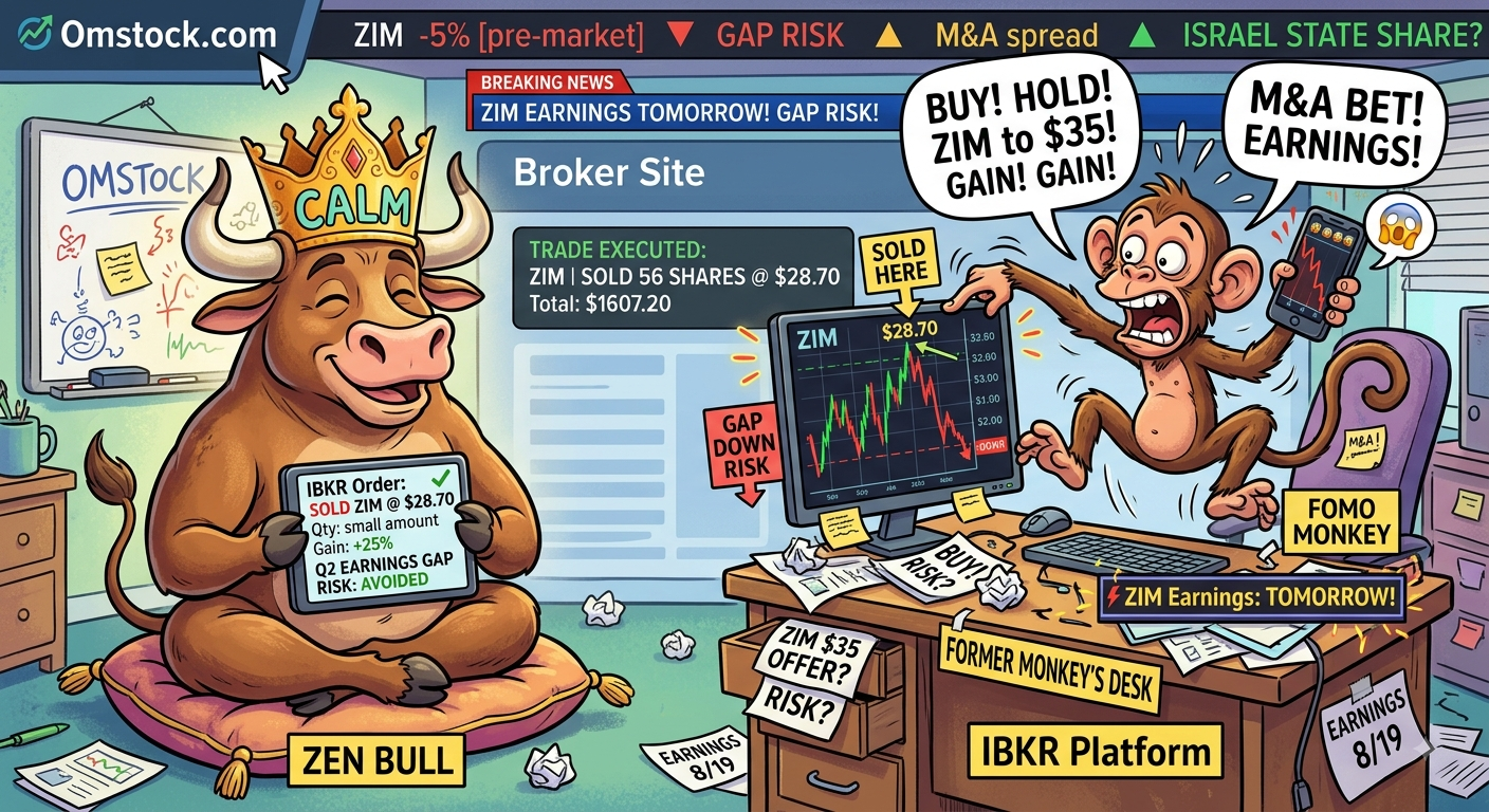 Why I Sold ZIM Before Earnings—Despite the $35 Takeover Offer